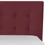 CAMA DE CASAL 1,38 M C/ CABECEIRA SOX - VELVET COTELÊ RODONITA - Foto 3