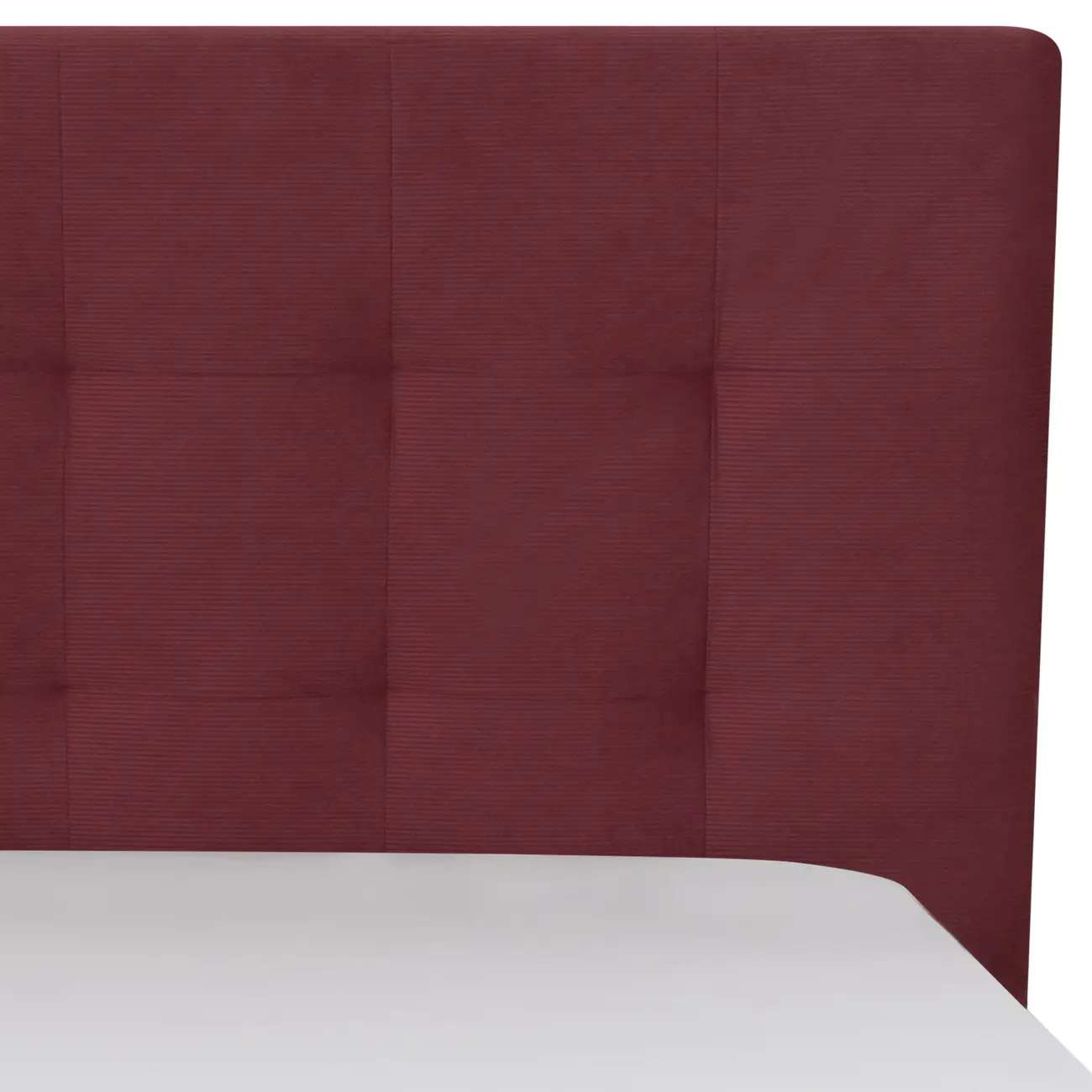 CAMA DE CASAL 1,38 M C/ CABECEIRA SOX - VELVET COTELÊ RODONITA - Foto 3