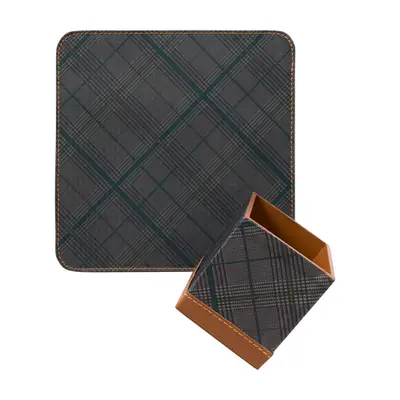 KIT PLAID PORTA-LÁPIS + MOUSE PAD