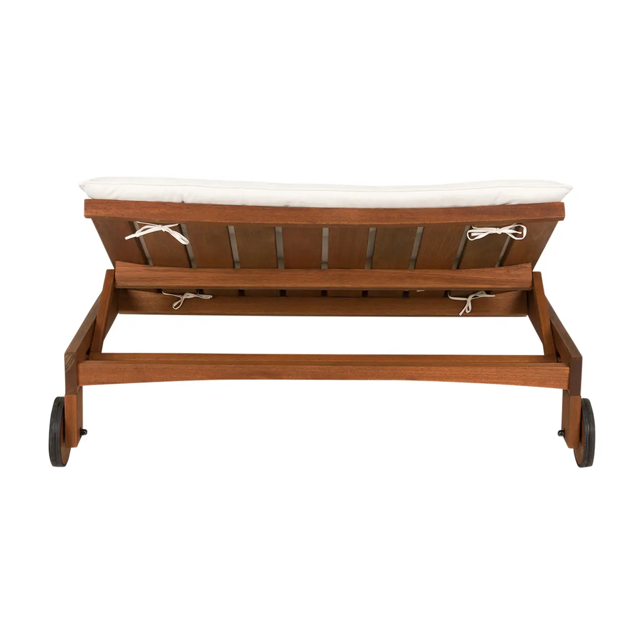 CHAISE LONGUE DUPLA C/ALMOFADA LEME - TAMARINDO/BRANCO - Foto 4