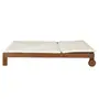 CHAISE LONGUE DUPLA C/ALMOFADA LEME - TAMARINDO/BRANCO - Foto 7