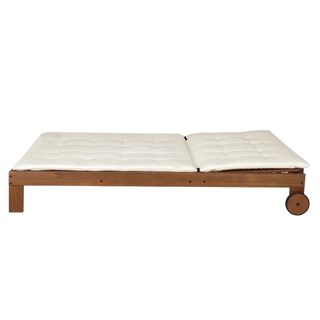 CHAISE LONGUE DUPLA C/ALMOFADA LEME - TAMARINDO/BRANCO - Foto 7