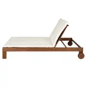 CHAISE LONGUE DUPLA C/ALMOFADA LEME - TAMARINDO/BRANCO - Foto 8