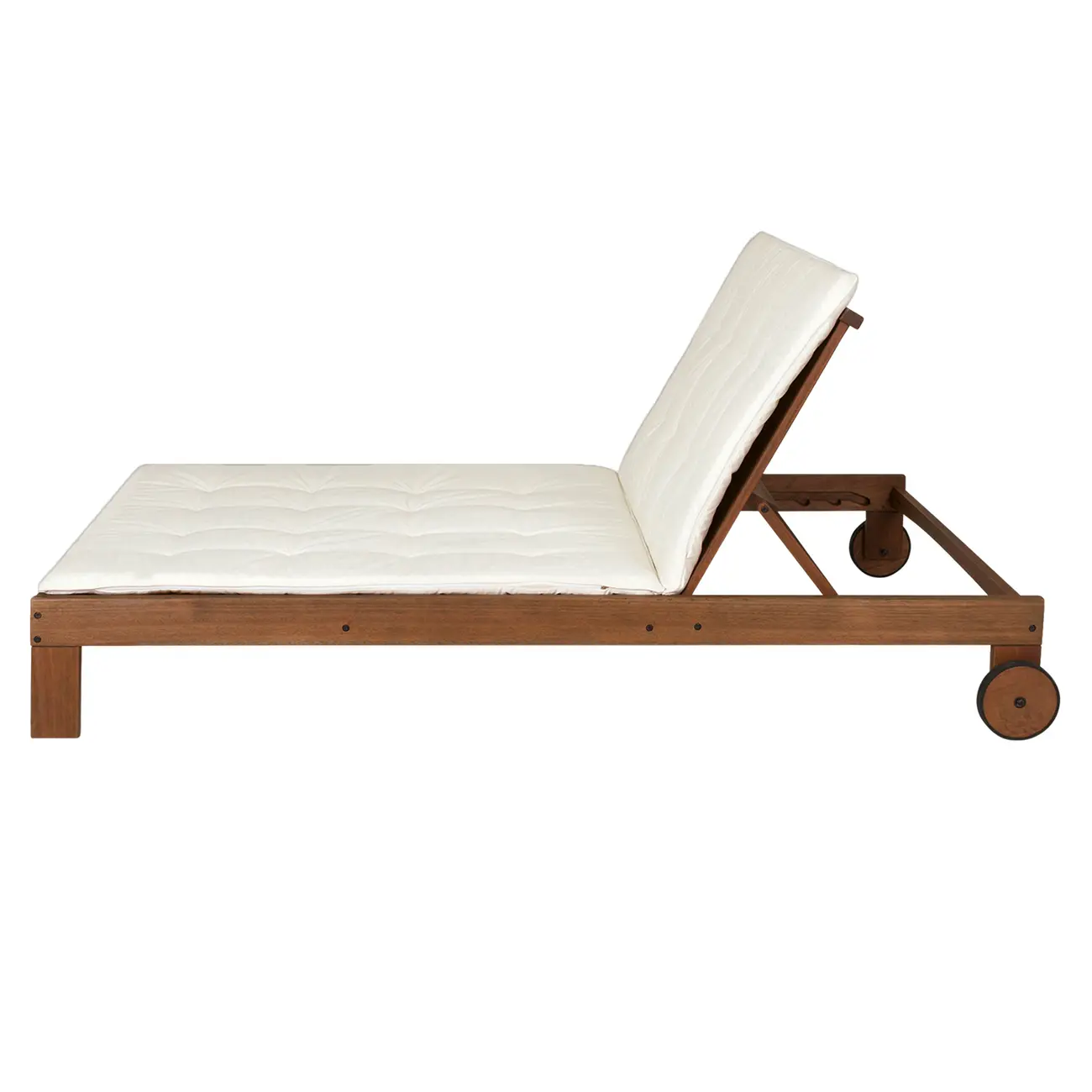 CHAISE LONGUE DUPLA C/ALMOFADA LEME - TAMARINDO/BRANCO - Foto 8