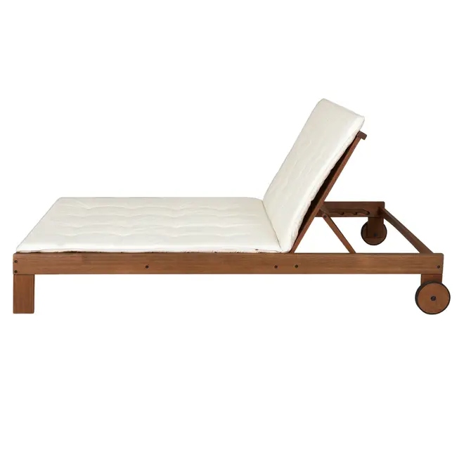 CHAISE LONGUE DUPLA C/ALMOFADA LEME - TAMARINDO/BRANCO - Foto 8