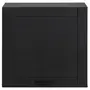 ARMÁRIO COZINHA COMPL PT 6 PÇS LOGBOX - PRETO/CASTANHO - Foto 5