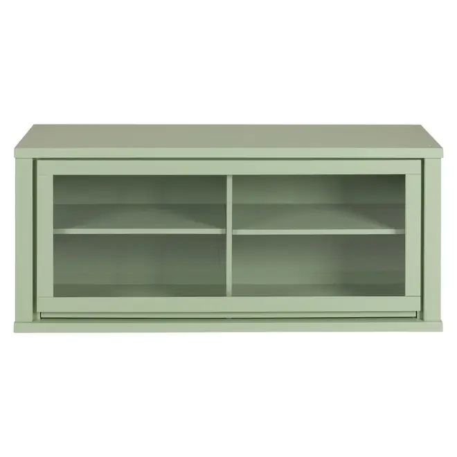 ARMÁRIO COZINHA COMPLETO 3 PÇS SV MASSY - SÁLVIA/INCOLOR - Foto 4