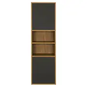 ARMÁRIO DE COZINHA COMPLETO 4 PÇS TOAST - OAK TAMMI/KONKRET - Foto 5