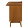 CÔMODA 4GV 90 CM X 45 CM C/TROCADOR ARES - NOZES/FIBRA CLARA - Foto 4