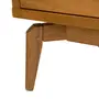 CÔMODA 4GV 90 CM X 45 CM C/TROCADOR ARES - NOZES/FIBRA CLARA - Foto 7