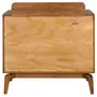 CÔMODA 4GV 90 CM X 45 CM C/TROCADOR ARES - NOZES/FIBRA CLARA - Foto 8