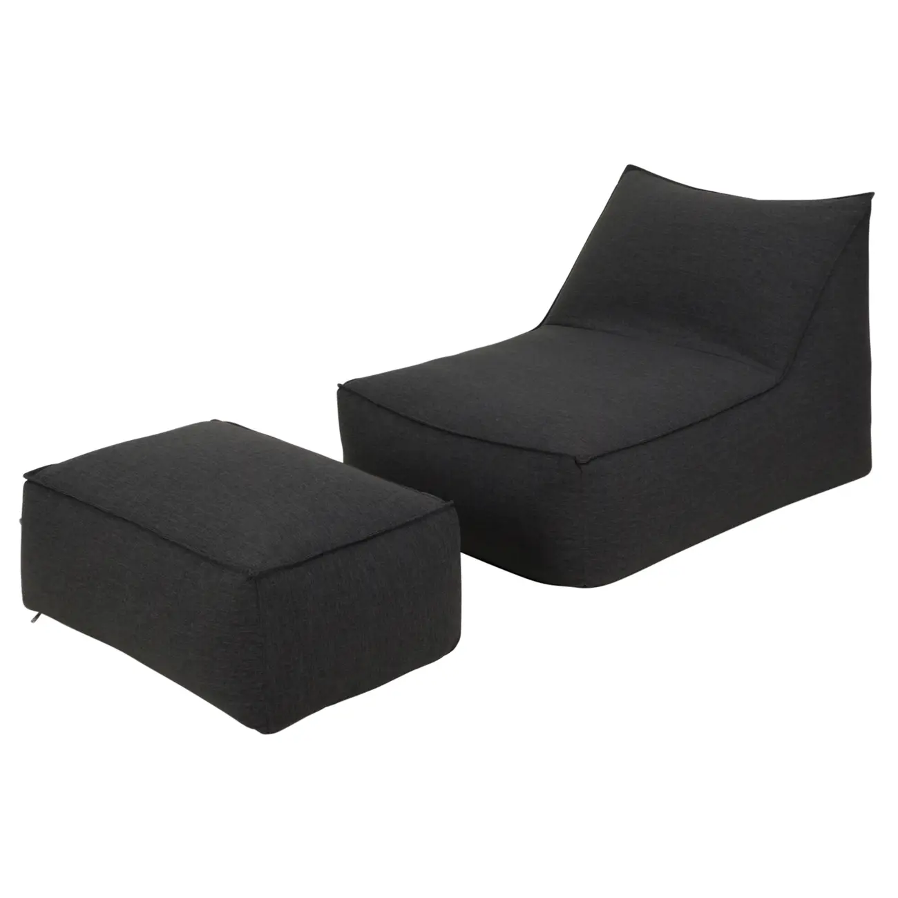 CHAISE LONGUE COM PUFF FLUFE - KONKRET - Foto 1