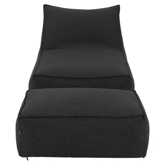 CHAISE LONGUE COM PUFF FLUFE - KONKRET - Foto 2