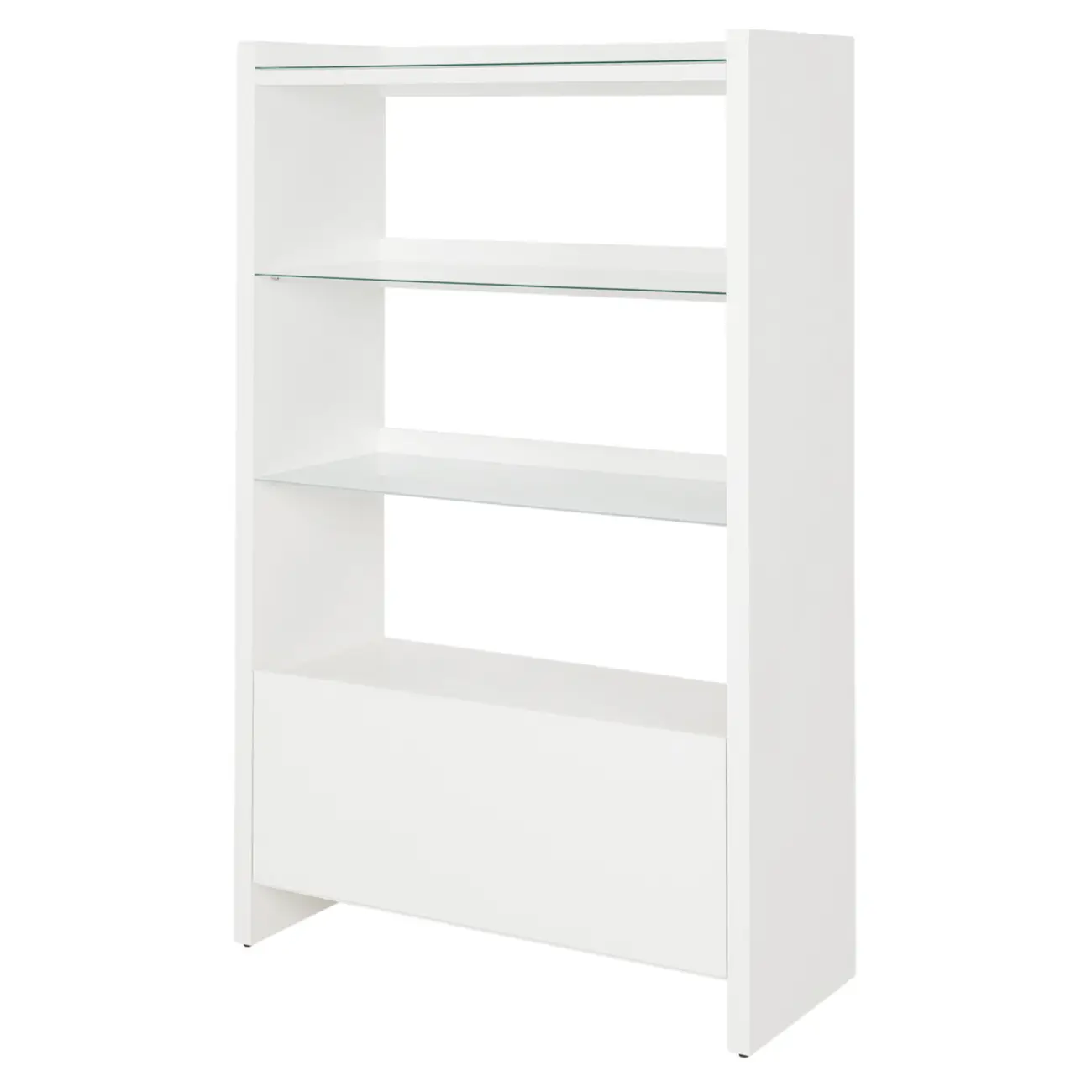 ESTANTE 97 CM X 1,55 M VETRO - BRANCO/BRANCO - Foto 3