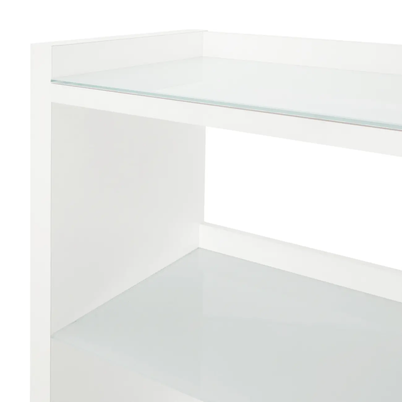ESTANTE 97 CM X 1,55 M VETRO - BRANCO/BRANCO - Foto 5