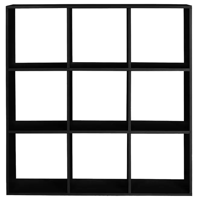 ESTANTE 128X128 C/2 CAIXAS CÉLULA - PRETO/NATURAL WASHED - Foto 2