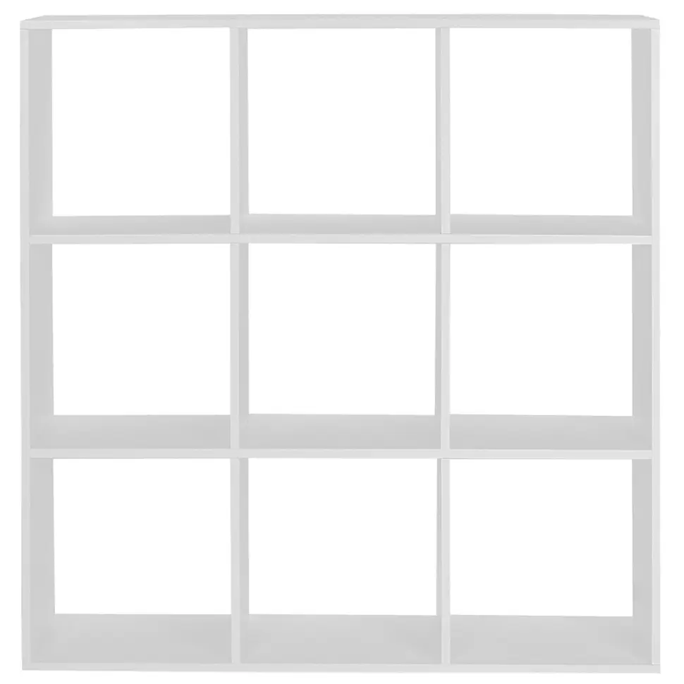 ESTANTE 128X128 C/2 CAIXAS CÉLULA - BRANCO/NATURAL WASHED - Foto 2