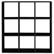 ESTANTE 128X128 C/3 CAIXAS CÉLULA - PRETO/PRETO - Foto 2