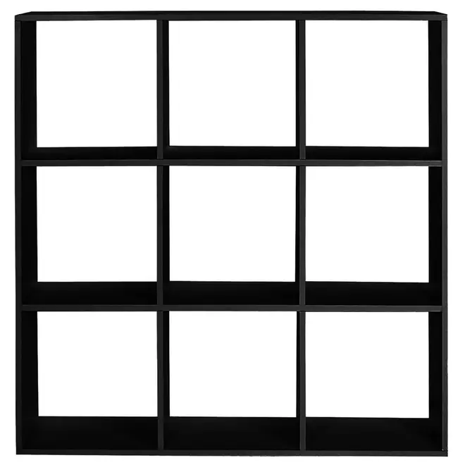 ESTANTE 128X128 C/3 CAIXAS CÉLULA - PRETO/PRETO - Foto 2