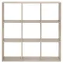 ESTANTE 128X128 C/3 CAIXAS CÉLULA - NATURAL WASHED/BRANCO - Foto 2