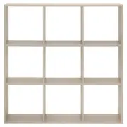 ESTANTE 128X128 C/3 CAIXAS CÉLULA - NATURAL WASHED/BRANCO - Foto 2