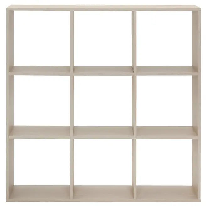 ESTANTE 128X128 C/3 CAIXAS CÉLULA - NATURAL WASHED/BRANCO - Foto 2