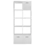 ESTANTE 86X212 C/3 CAIXAS CÉLULA - BRANCO/BRANCO - Foto 1