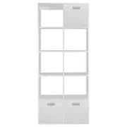ESTANTE 86X212 C/3 CAIXAS CÉLULA - BRANCO/BRANCO - Foto 1