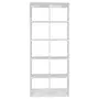 ESTANTE 86X212 C/3 CAIXAS CÉLULA - BRANCO/BRANCO - Foto 2