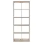 ESTANTE 86X212 C/3 CAIXAS CÉLULA - NATURAL WASHED/BRANCO - Foto 2