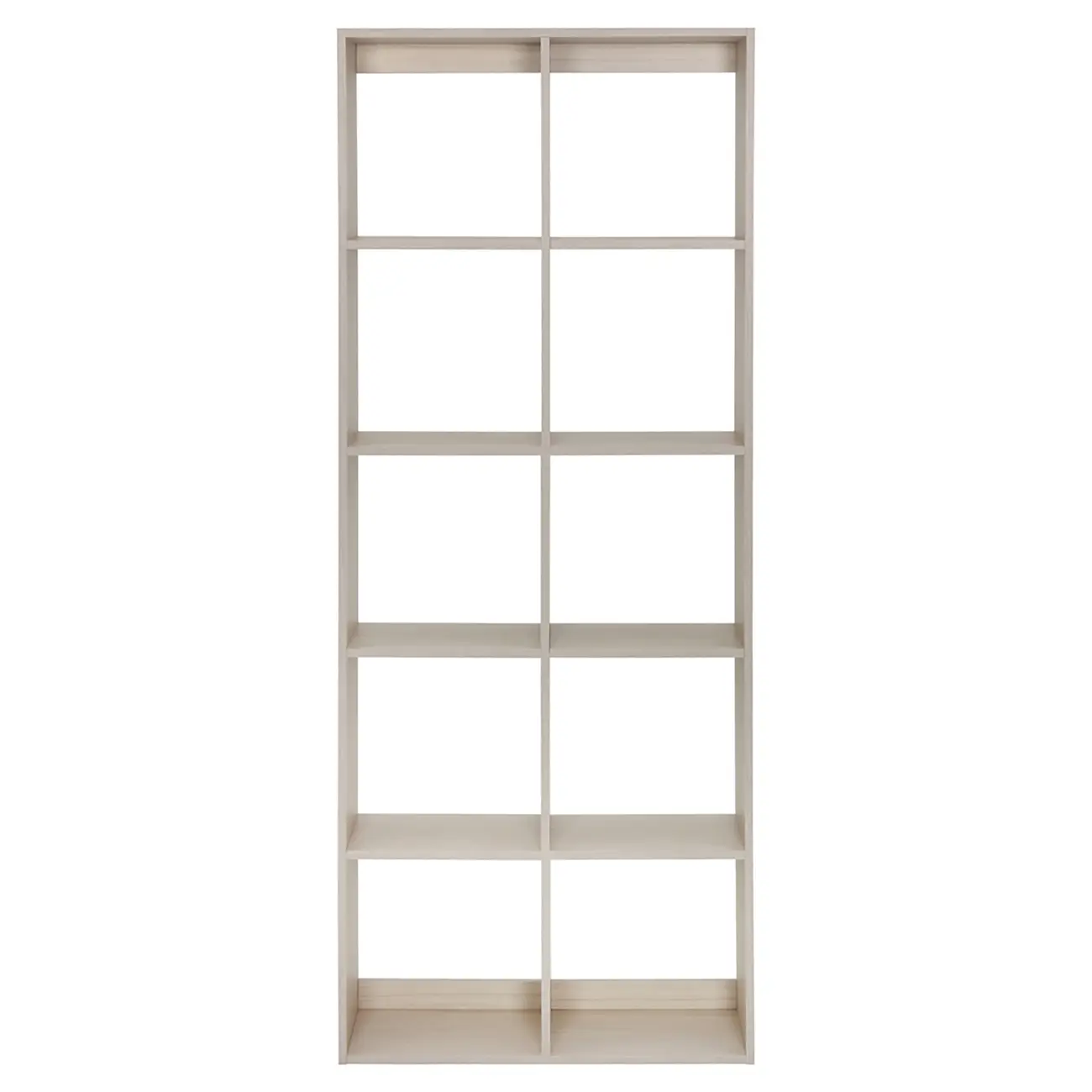 ESTANTE 86X212 C/3 CAIXAS CÉLULA - NATURAL WASHED/BRANCO - Foto 2