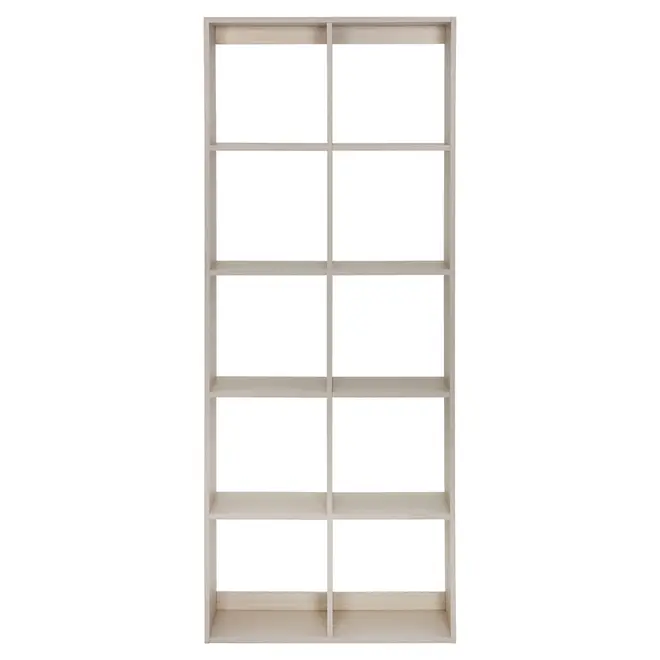 ESTANTE 86X212 C/3 CAIXAS CÉLULA - NATURAL WASHED/BRANCO - Foto 2