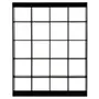 ESTANTE 170X212 C/7 CAIXAS CÉLULA - PRETO/PRETO - Foto 2