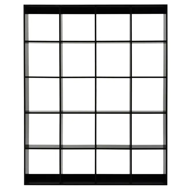 ESTANTE 170X212 C/7 CAIXAS CÉLULA - PRETO/PRETO - Foto 2