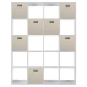 ESTANTE 170X212 C/7 CAIXAS CÉLULA - BRANCO/NATURAL WASHED - Foto 1