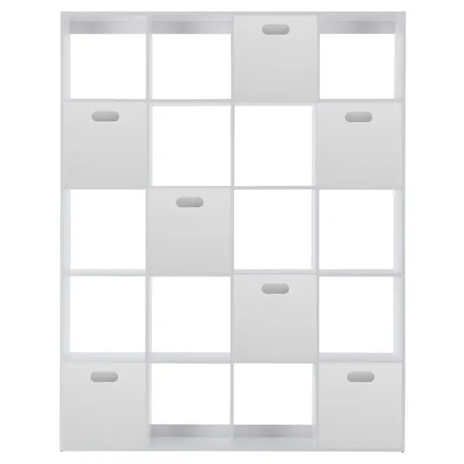 ESTANTE 170X212 C/7 CAIXAS CÉLULA - BRANCO/BRANCO - Foto 1