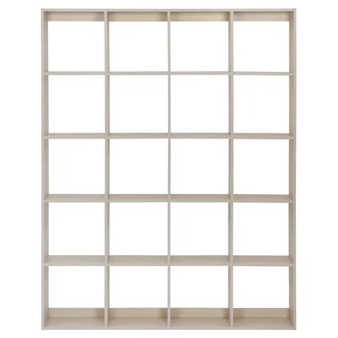 ESTANTE 170X212 C/7 CAIXAS CÉLULA - NATURAL WASHED/BRANCO - Foto 2