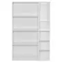 ESTANTE COM 2 PEÇAS STRAITY - BRANCO/BRANCO - Foto 1