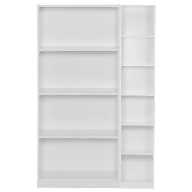 ESTANTE COM 2 PEÇAS STRAITY - BRANCO/BRANCO - Foto 1