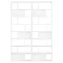 CONJ. C/2 ESTANTES 60 CM X 1,74M BRICK - BRANCO/BRANCO - Foto 1