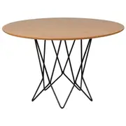 MESA REDONDA COM 4 CADEIRAS BEZEL/ARES - PRETO/TAUARI - Foto 2