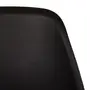 CONJUNTO COM 2 CADEIRAS EASY WOOD - FAIA/PRETO - Foto 5