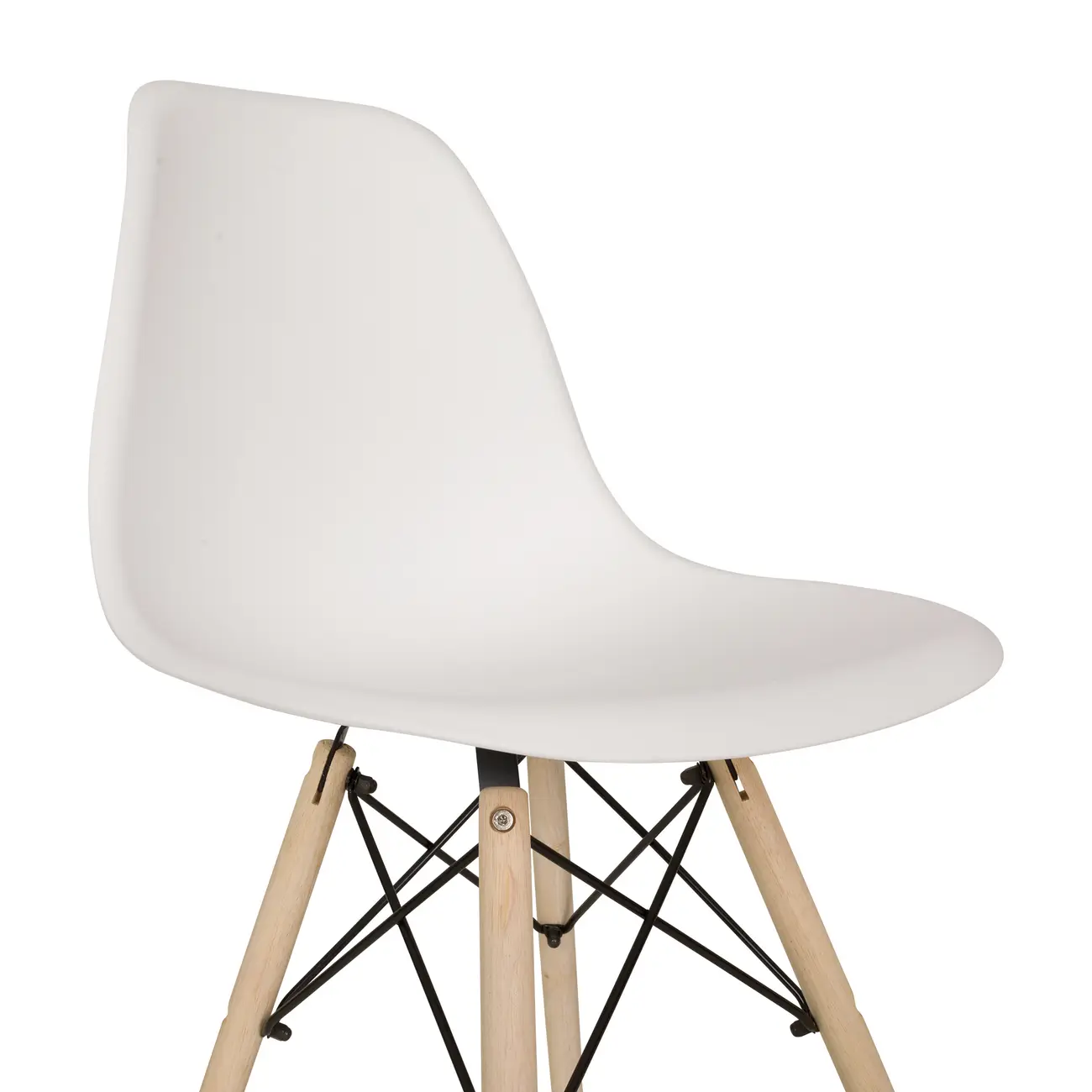 CONJUNTO COM 2 CADEIRAS EASY WOOD - FAIA/BRANCO - Foto 7
