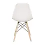 CONJUNTO COM 2 CADEIRAS EASY WOOD - FAIA/BRANCO - Foto 8