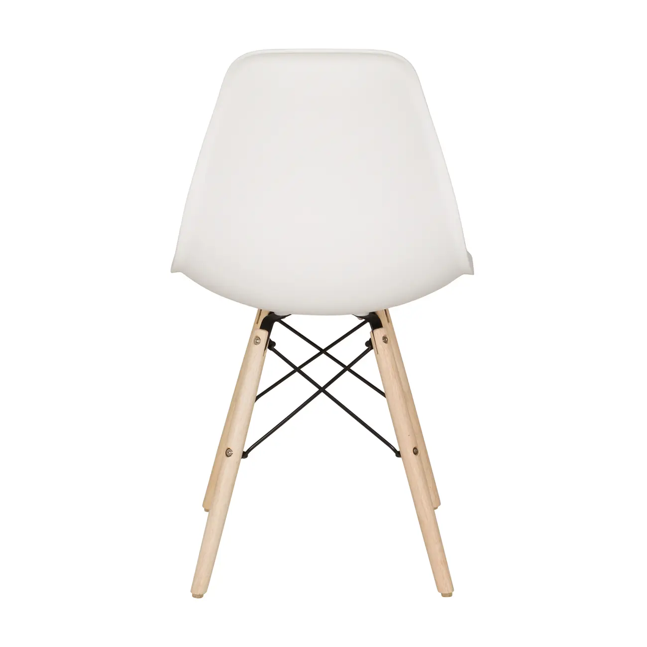 CONJUNTO COM 2 CADEIRAS EASY WOOD - FAIA/BRANCO - Foto 8