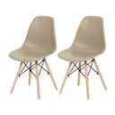 CONJUNTO COM 2 CADEIRAS EASY WOOD