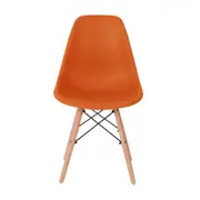 CONJUNTO COM 2 CADEIRAS EASY WOOD - FAIA/TERRACOTA - Foto 3