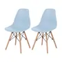 CONJUNTO COM 2 CADEIRAS EASY WOOD