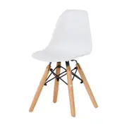 CONJUNTO 2 CADEIRAS INFANTIS EASY WOOD - FAIA/BRANCO - Foto 2