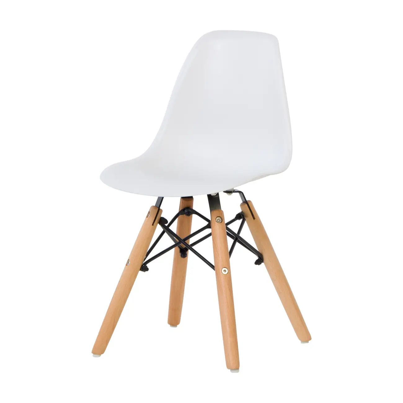 CONJUNTO 2 CADEIRAS INFANTIS EASY WOOD - FAIA/BRANCO - Foto 2